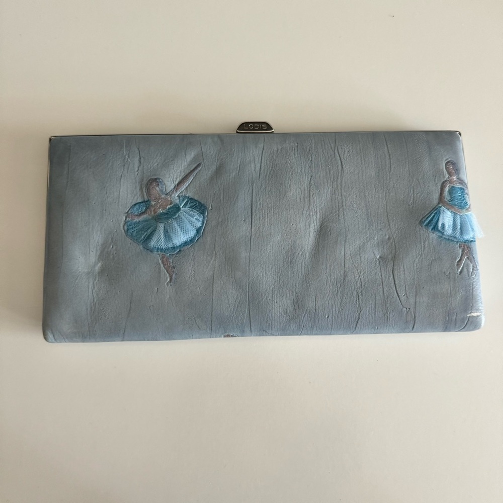 Lodis Blue Ballerina Clutch